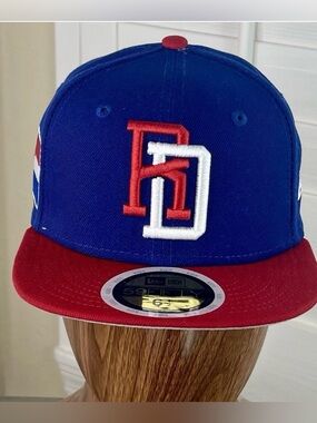 Dominican Republic Hat Cap World Baseball Classic New 6 1/2 fitted kids child